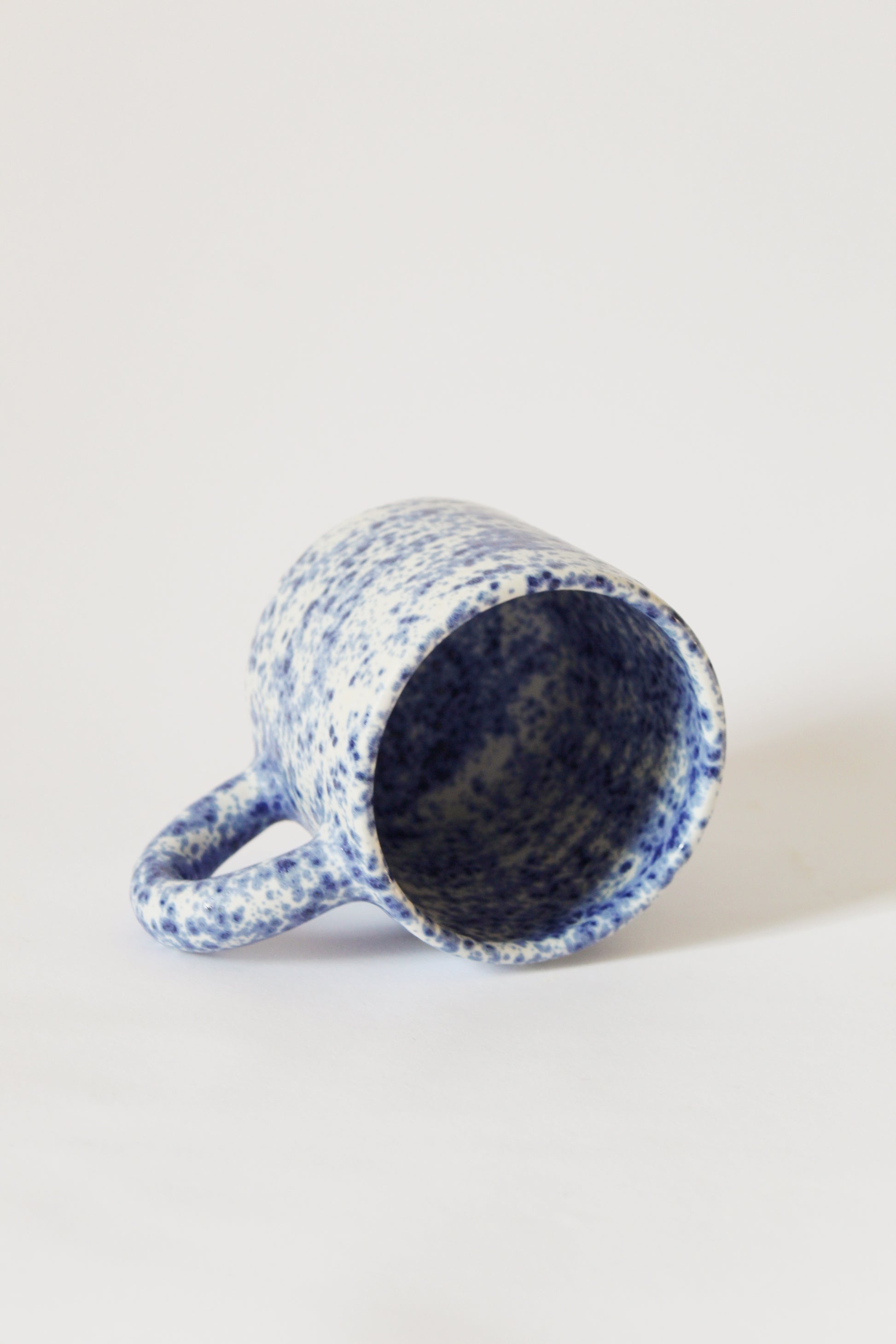 chunky cup | speckled blue