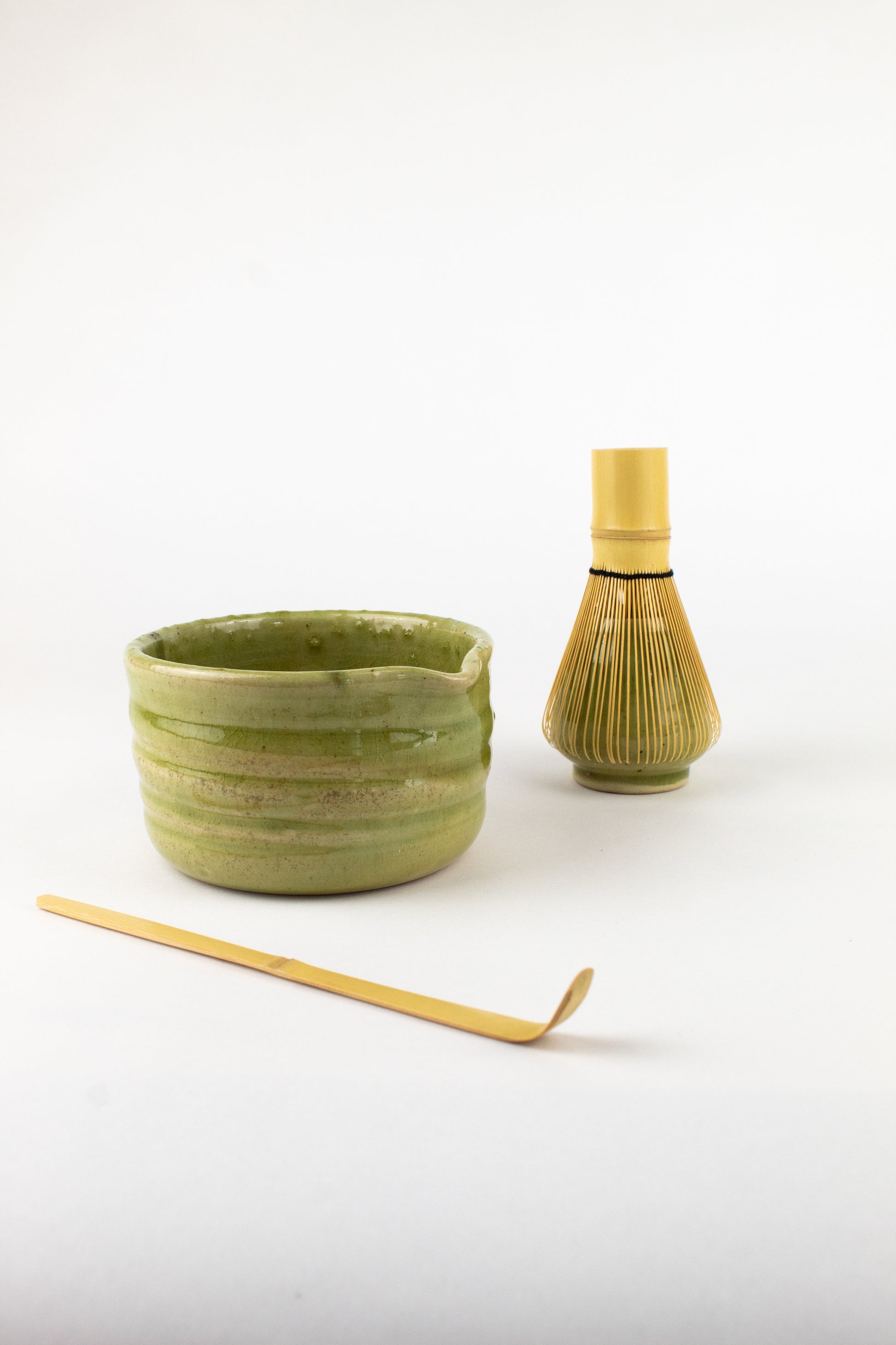 Matcha wisk holder | moss