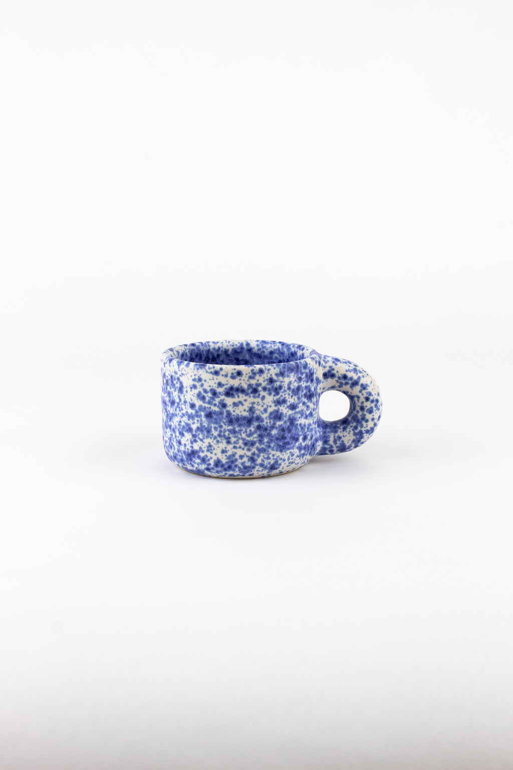chunky cup | speckled blue