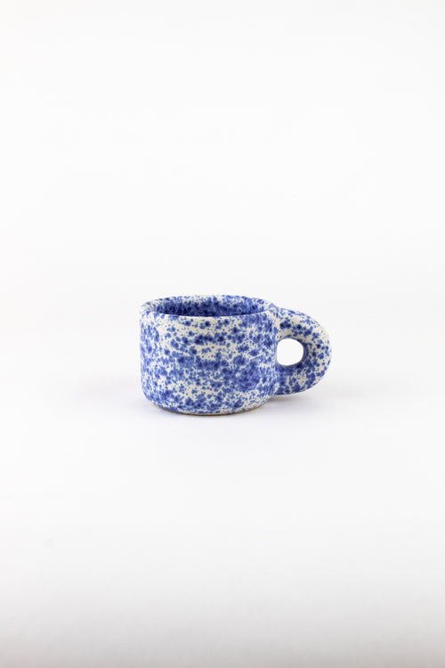 chunky cup | speckled blue