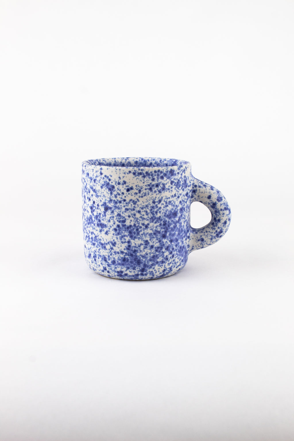 chunky mug | speckled blue