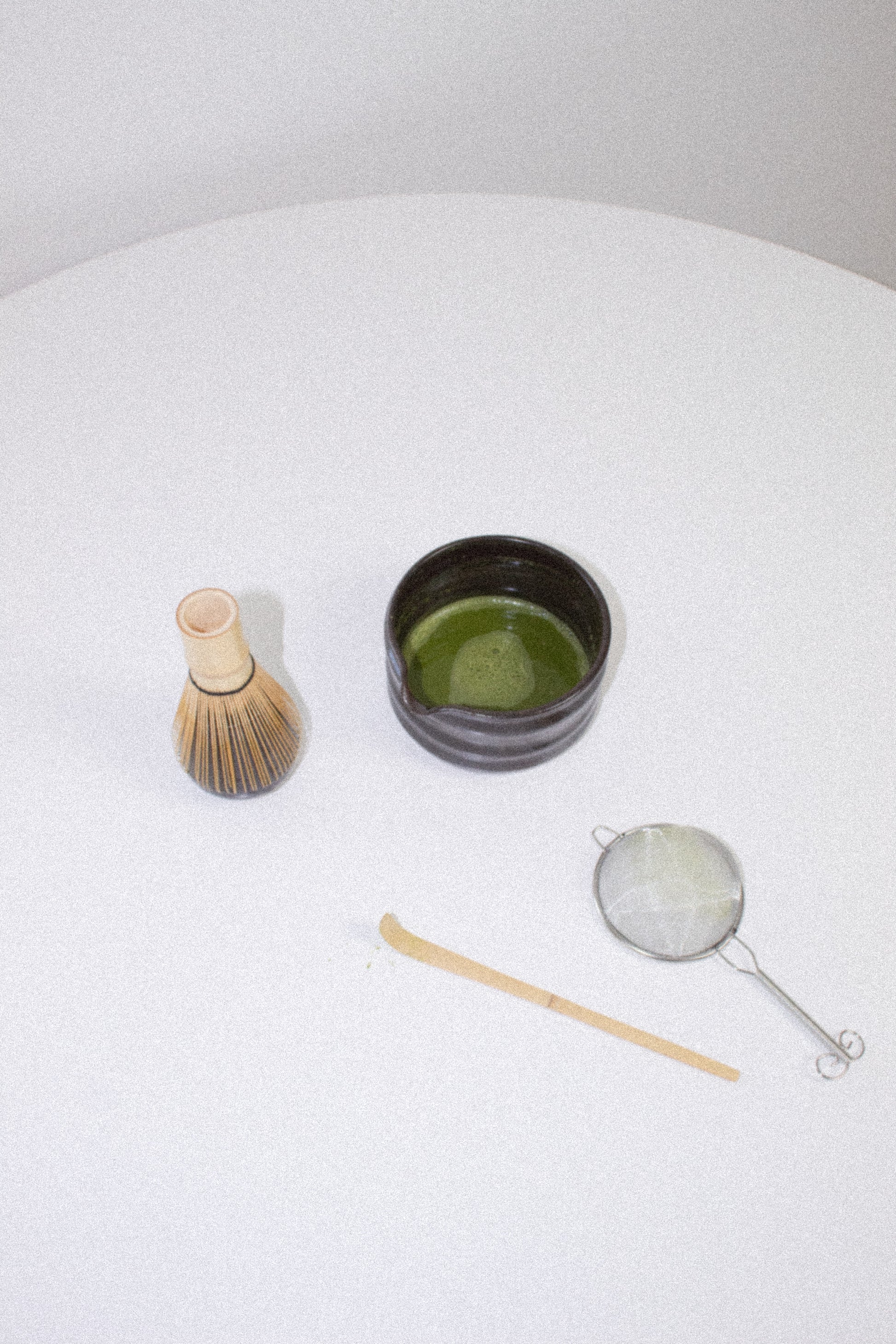 Matcha set - flower field